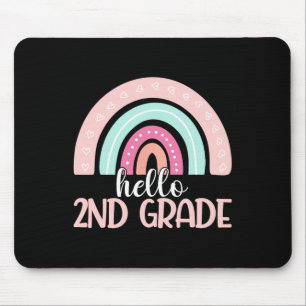 Tapis De Souris Bonjour Deuxième Année Retour à l'école 2e année T