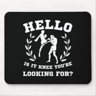 Tapis De Souris Bonjour, est-ce le genou que vous cherchez Funny M