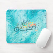 Tapis De Souris Bonjour l'été (Avec souris)