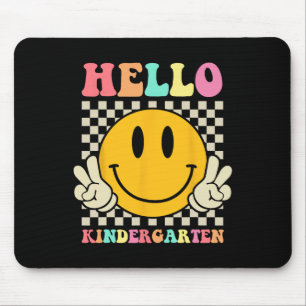 Tapis De Souris Bonjour maternelle Retour À L'École Super Enseigna