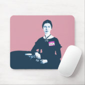 Tapis De Souris Bonjour mon nom est Emily Dickinson Mousepad (Avec souris)