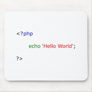 Tapis De Souris bonjour monde