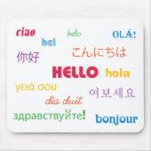 Tapis De Souris Bonjour Mousepad (Devant)