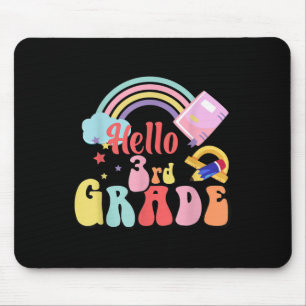 Tapis De Souris Bonjour professeur de quatrième 3e année Premier j