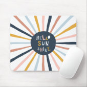 Tapis De Souris Bonjour Sunshine (Avec souris)