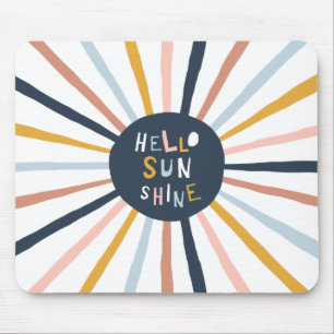 Tapis De Souris Bonjour Sunshine