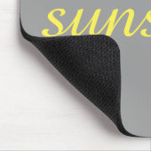 Tapis De Souris "Bonjour Sunshine" Mousepad (Coin)