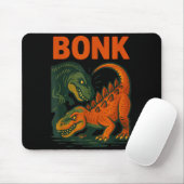 Tapis De Souris Bonk Dinosaur Funny Prehistoric Humor Design  (Avec souris)