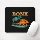 Tapis De Souris Bonk Dinosaur Funny Prehistoric Humor Design  (Avec souris)