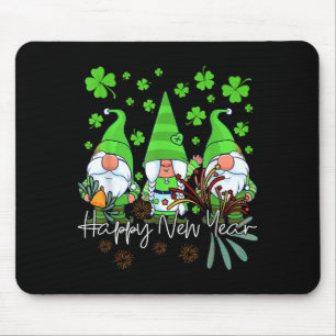 Tapis De Souris Bonne année 2023 Gnomes Irlande Saint Patrick Fami