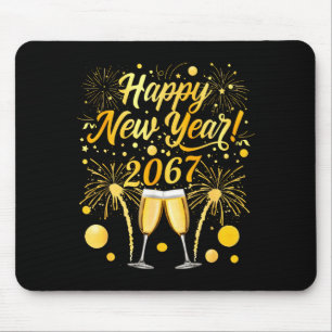 Tapis De Souris Bonne année 2067 Drôle 67 Six Sept Mème Nouvel An