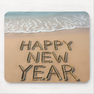 Tapis De Souris Bonne année bord de mer