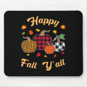 Tapis De Souris Bonne automne y'all Feuilles automne automne citro