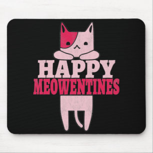 Tapis De Souris Bonne Meowentines Cadeaux de Saint Valentin pour