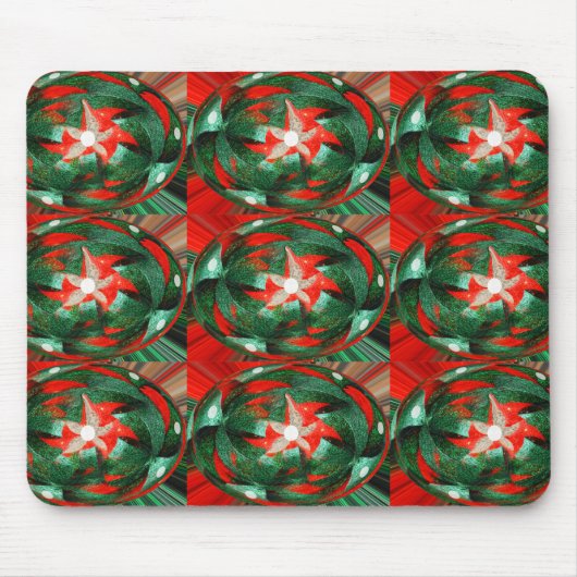 Tapis De Souris Bonne saison de Noël (Devant)