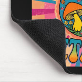 Tapis De Souris Bonnes vibes battre le champignon (Coin)