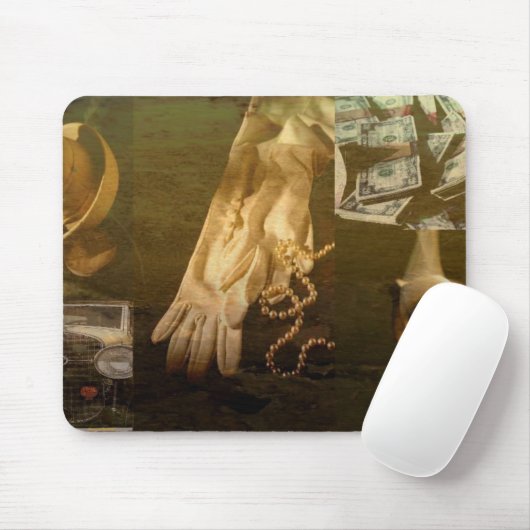 Tapis De Souris Bonnie & Clyde Style Mousepad (Avec souris)