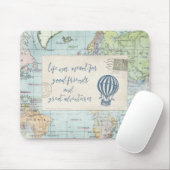 Tapis De Souris Bons amis et grande citation d'aventures (Avec souris)