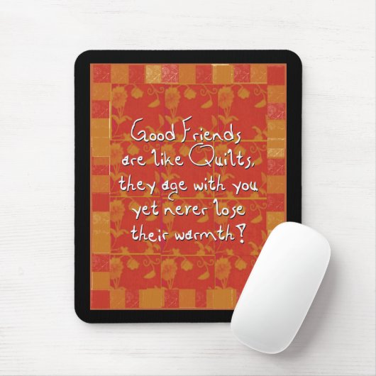 Tapis De Souris Bons amis Mousepad (Avec souris)