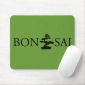 Tapis De Souris Bonsai Silhouette (Avec souris)