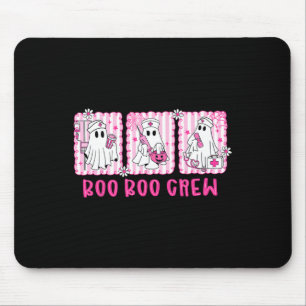 Tapis De Souris Boo Boo Crew Saison Éffrayante Happy Halloween drô