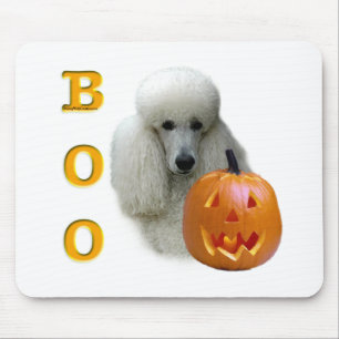 Tapis De Souris Boo de caniche (revêtement blanc)