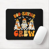Tapis De Souris Boo-havior Crew Behavior Yst Halloween Aba  (Avec souris)