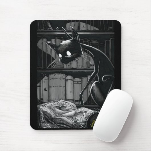 Tapis De Souris Boo Kitty Lit Dune Mouse Pad (Avec souris)