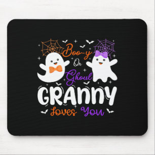 Tapis De Souris Boo Y Ou Ghoul Granny Vous Aime Ghost Gende Éffray