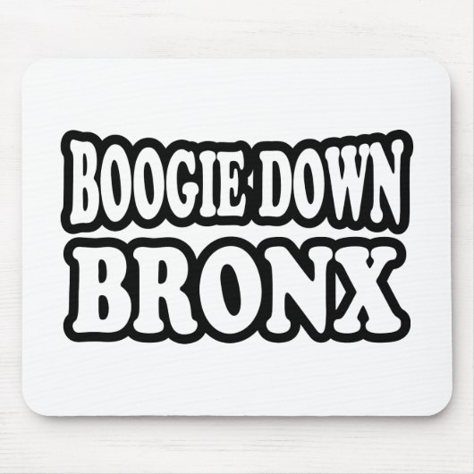 Tapis De Souris Boogie Down Bronx, NYC (Devant)