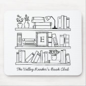 Tapis De Souris Book Club Member's Personalized Gift (Devant)