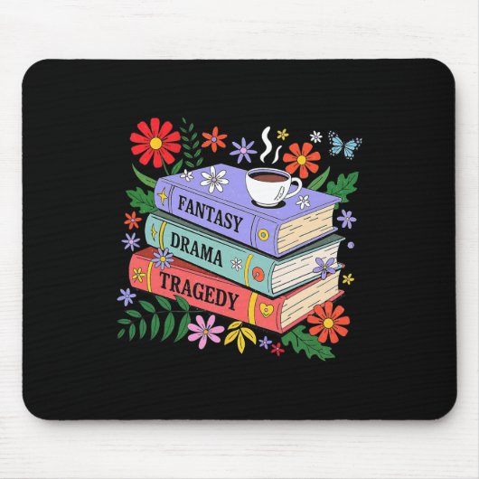 Tapis De Souris Book Lovers Fantasy Drama Tragedy Subtle 8647 Trum (Devant)