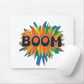 Tapis de souris Boom Comic Pop Art Explosion (Avec souris)