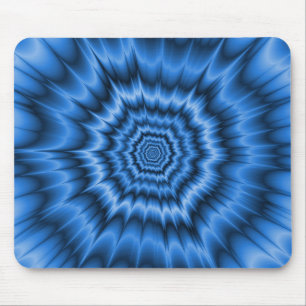 Tapis De Souris Boom ! dans Blue Mousepad