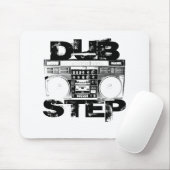 Tapis De Souris Boombox Dubstep Noir (Avec souris)