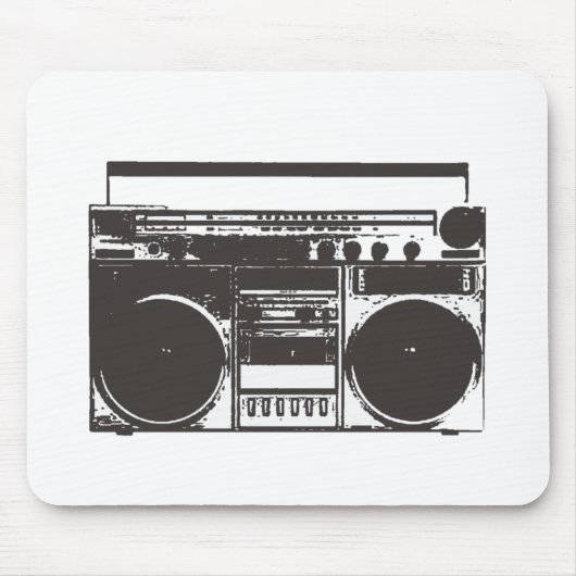 Tapis De Souris Boombox Mousepad (Devant)