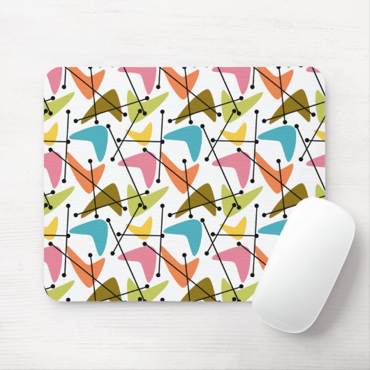 Tapis De Souris Boomerangs (Avec souris)