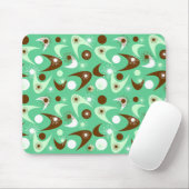 Tapis De Souris Boomerangs rétro (Avec souris)