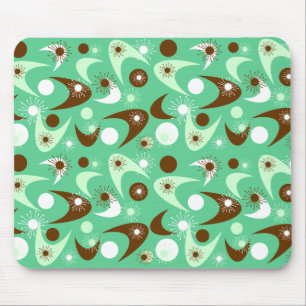 Tapis De Souris Boomerangs rétro