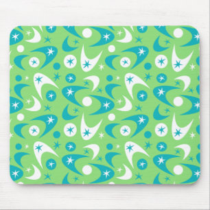 Tapis De Souris Boomerangs rétro