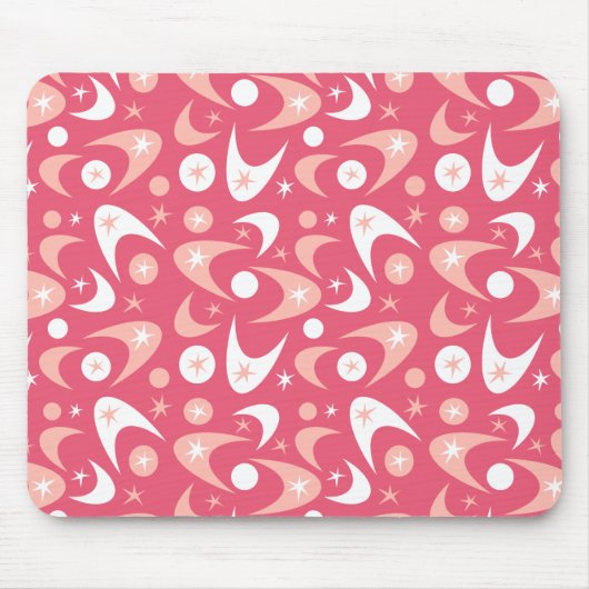 Tapis De Souris Boomerangs rétro (Devant)