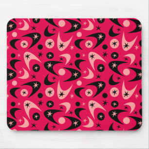 Tapis De Souris Boomerangs Rétro
