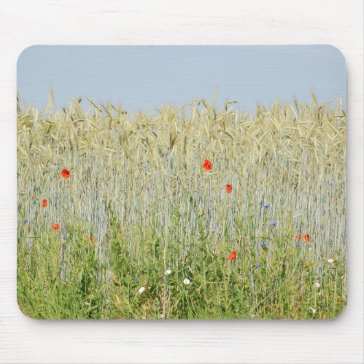 Tapis De Souris bord de champ d'un champ de maïs (Devant)