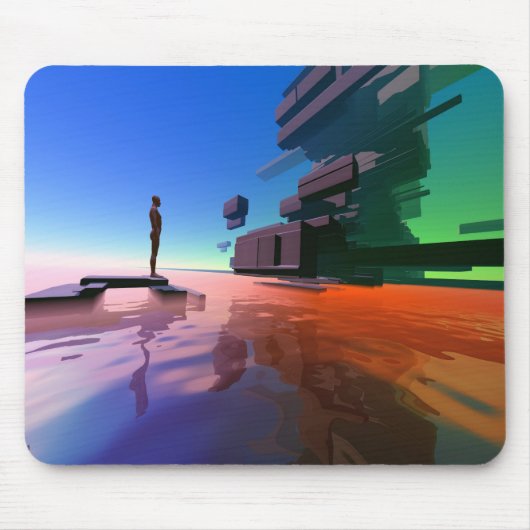 Tapis De Souris Bord de mousepad de perception (Devant)