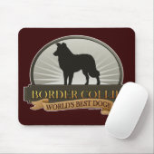 Tapis De Souris Border collie (Avec souris)