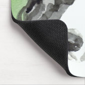Tapis De Souris Border Collie Aquarelle (Coin)