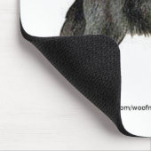 Tapis De Souris Bordure Collie (Coin)