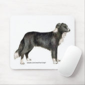 Tapis De Souris Bordure Collie (Avec souris)