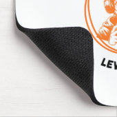 Tapis De Souris Born to Level Up Gaming Mousepad (Coin)