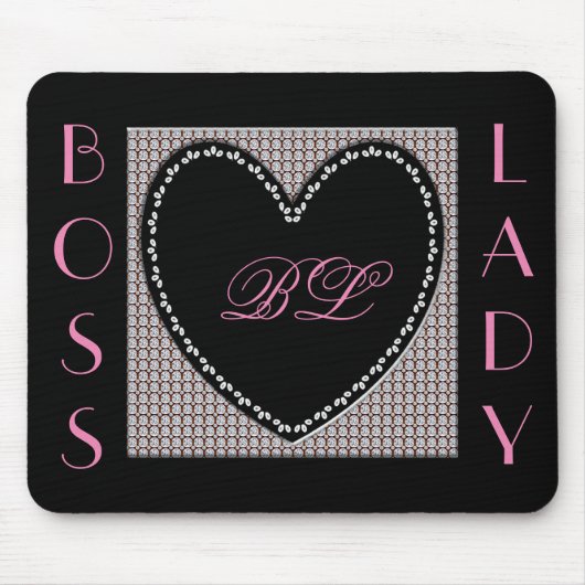 Tapis de souris Boss Lady (Devant)